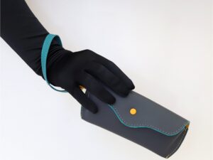 "90ER KIND" grau, gelb